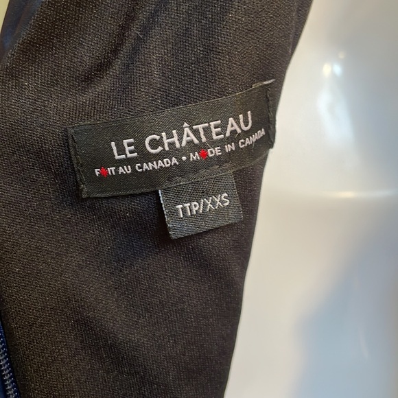 Le Chateau Floral Ruched New Condition Dress - Picture 4 of 5